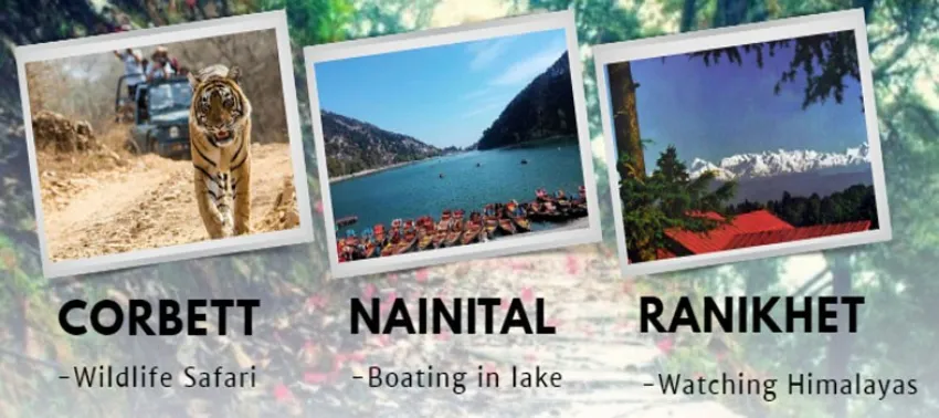 Nainital- Jimcorbett-Ranikhet