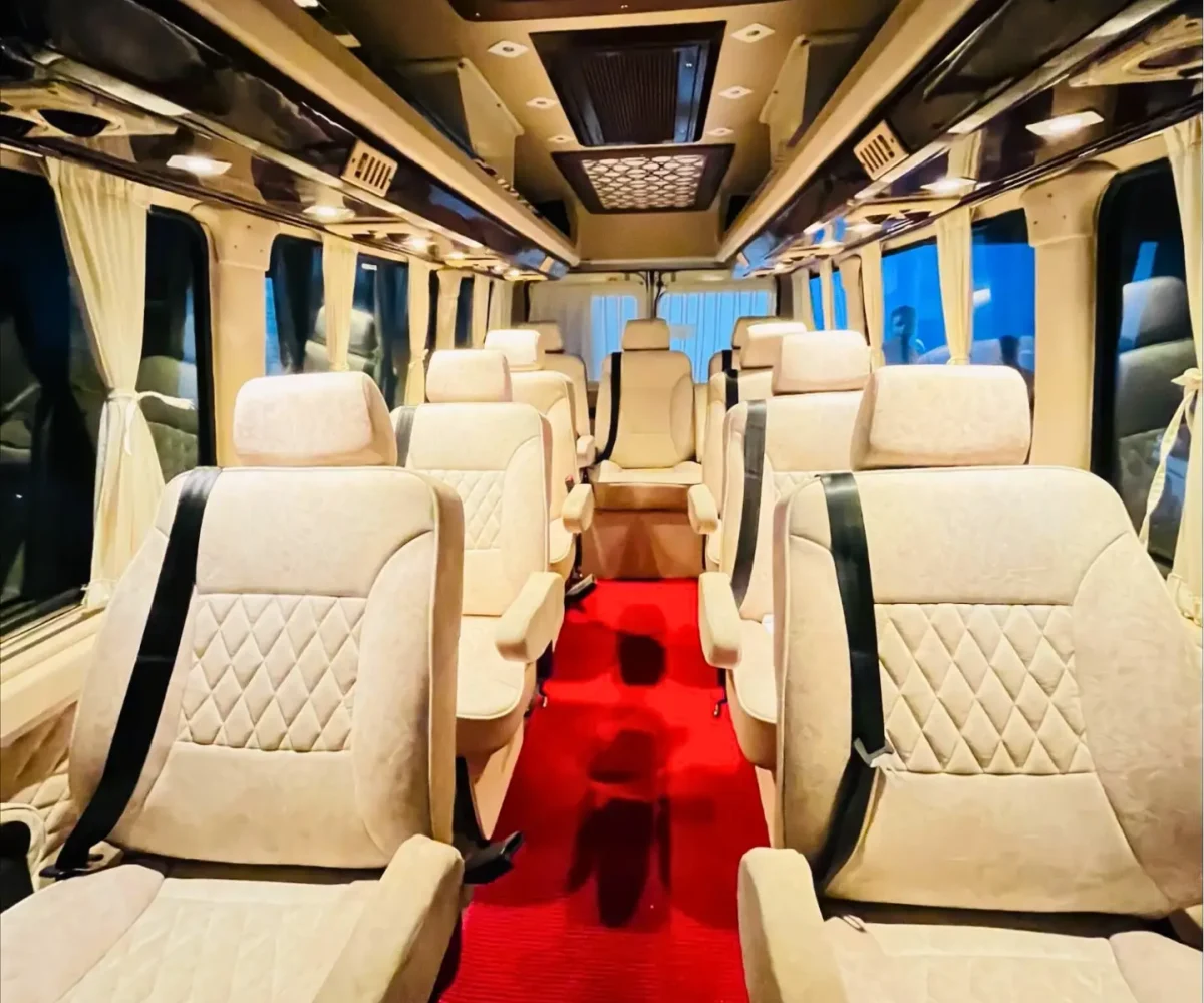 12 Seater Maharaja Tempo Traveller