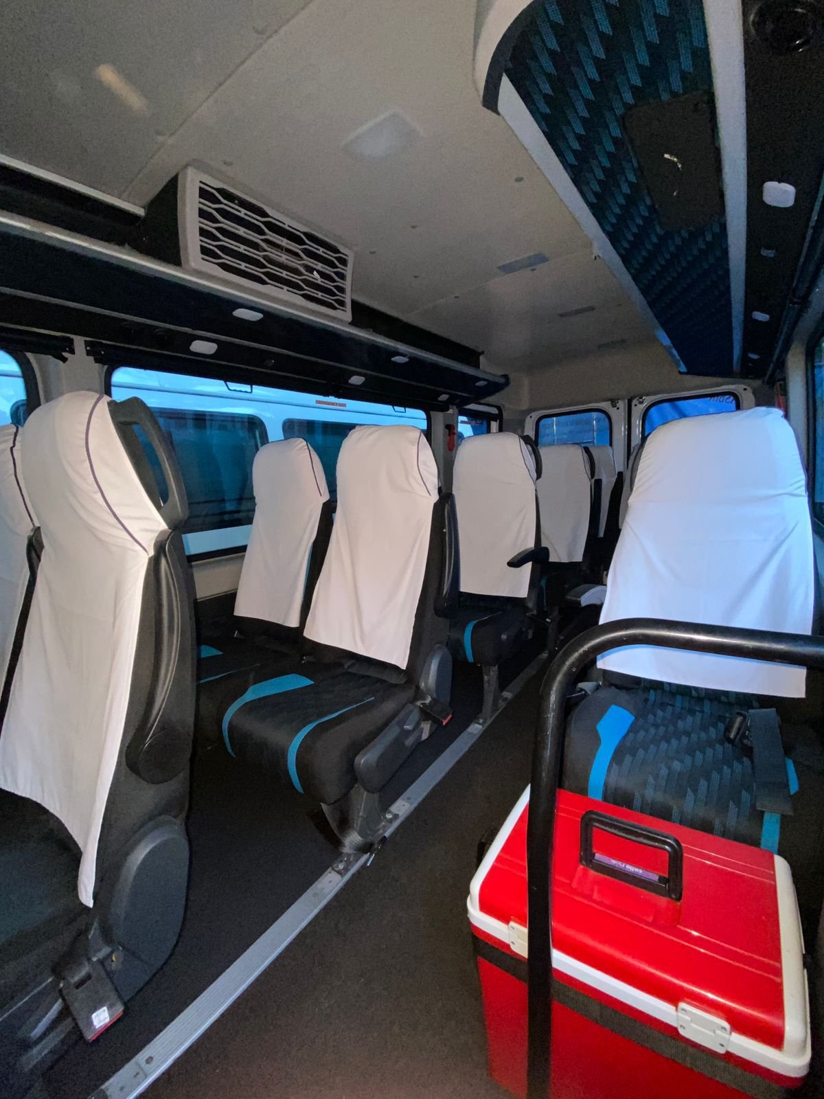 16 Seater Force Urbania Rental in Delhi