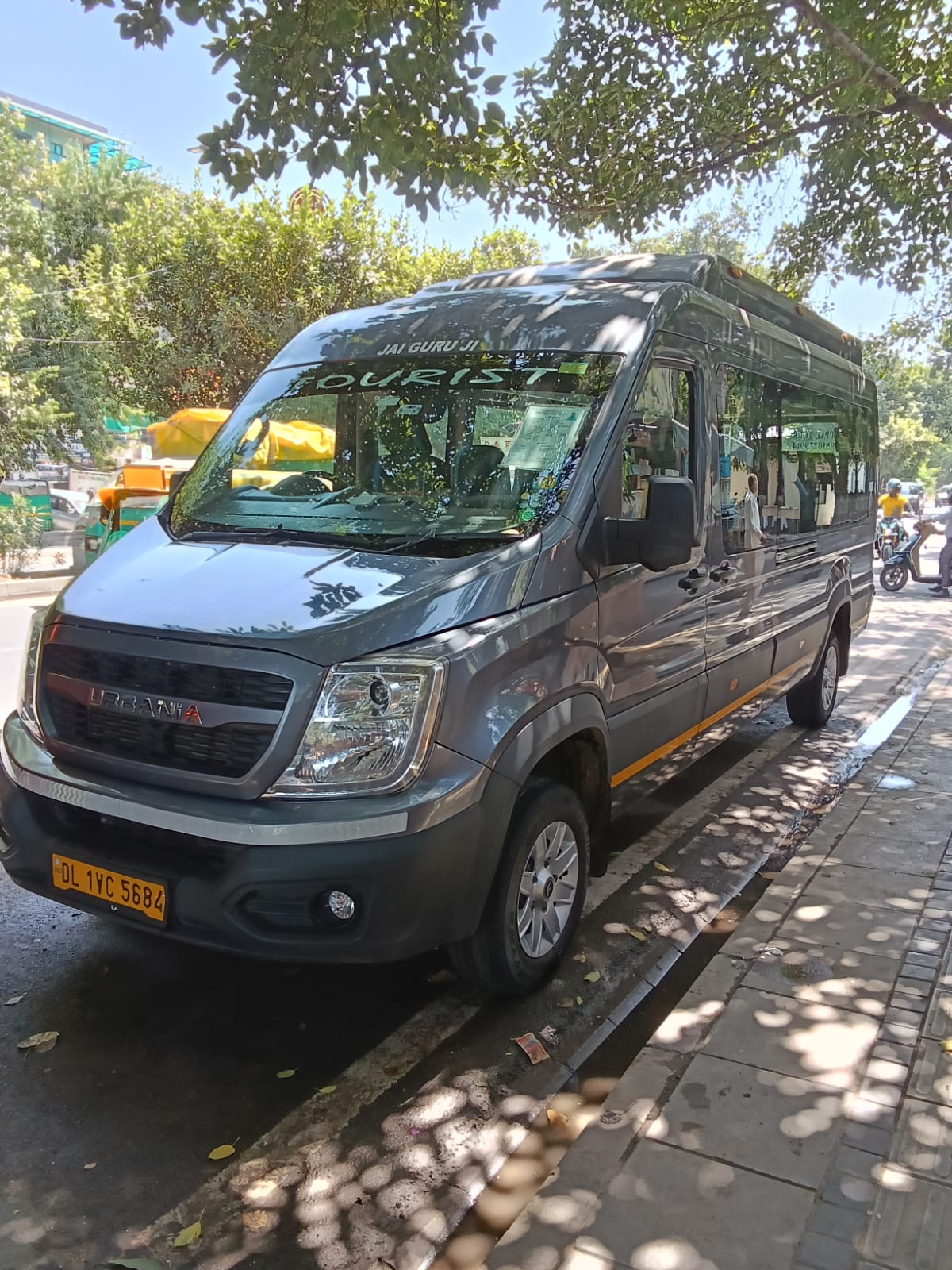16 Seater Force Urbania Rental in Delhi